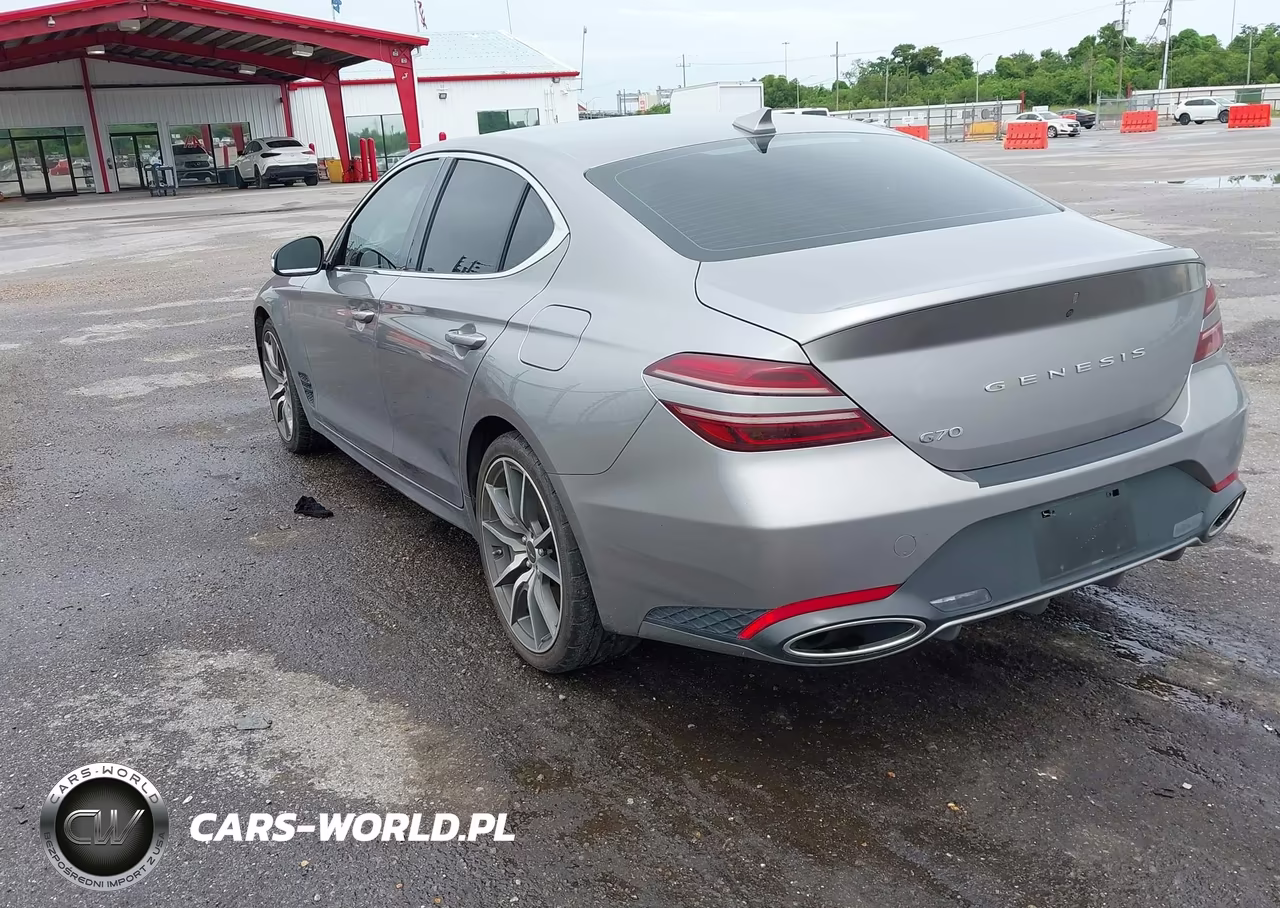 2024 Genesis G70 2.5T Rwd VIN:KMTG34SCXRU142609 - 3