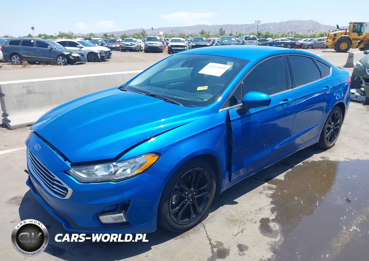 2019 Ford Fusion Se VIN:3FA6P0HD5KR251957 - 2