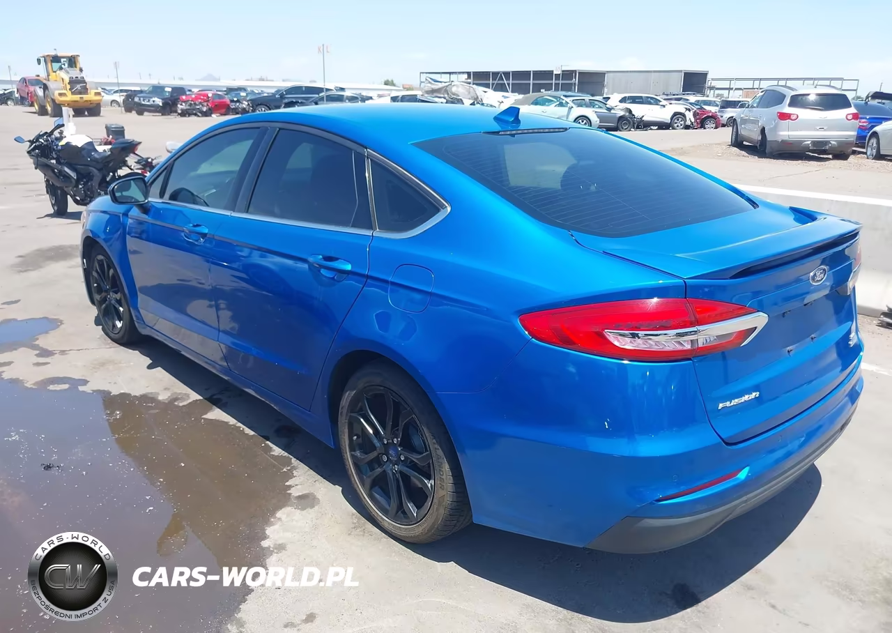2019 Ford Fusion Se VIN:3FA6P0HD5KR251957 - 3
