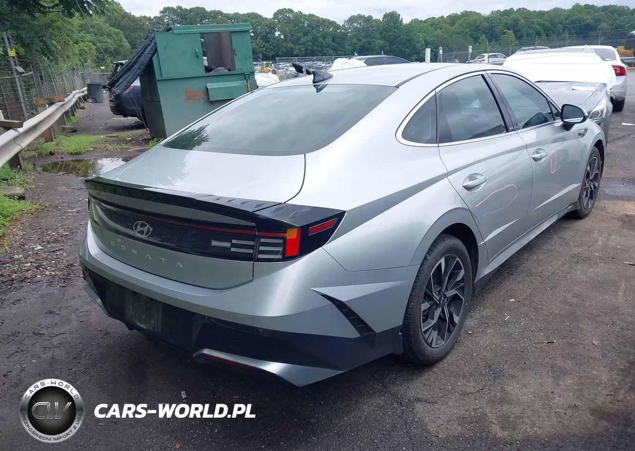 2024 Hyundai Sonata Sel VIN:KMHL64JA2RA383307 - 4