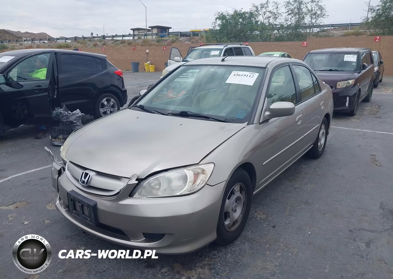 2004 Honda Civic Hybrid VIN:JHMES96664S010783 - 2