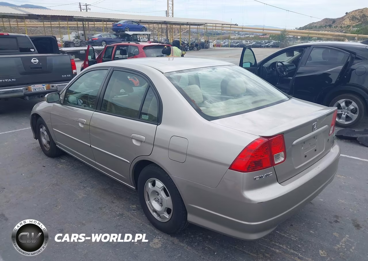 2004 Honda Civic Hybrid VIN:JHMES96664S010783 - 3