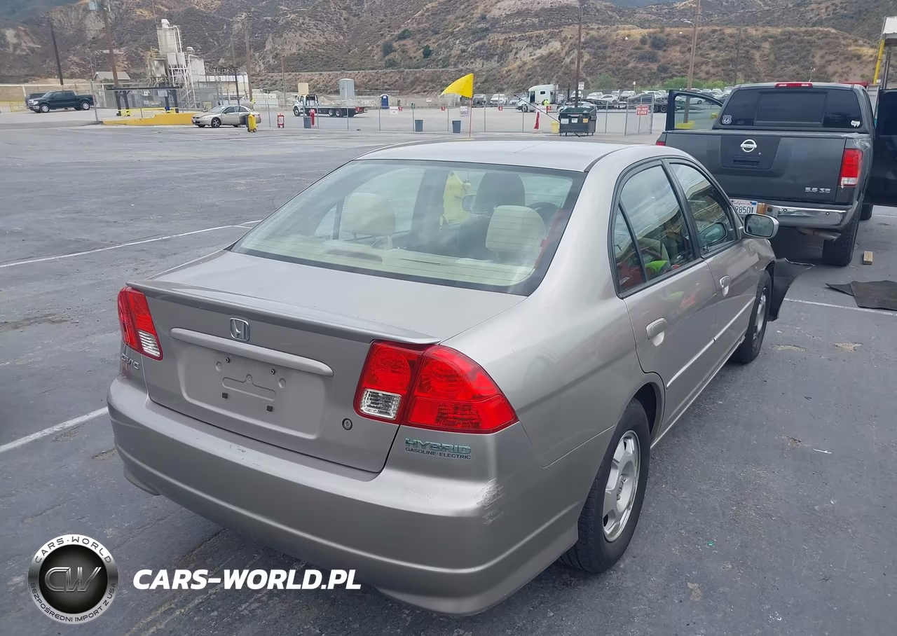 2004 Honda Civic Hybrid VIN:JHMES96664S010783 - 4