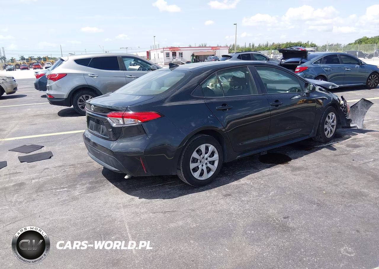 2022 Toyota Corolla Le VIN:JTDEPMAE2NJ209499 - 4