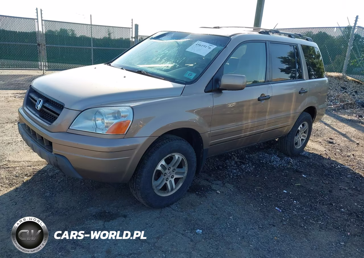 2004 Honda Pilot Ex-L VIN:2HKYF18544H622715 - 2