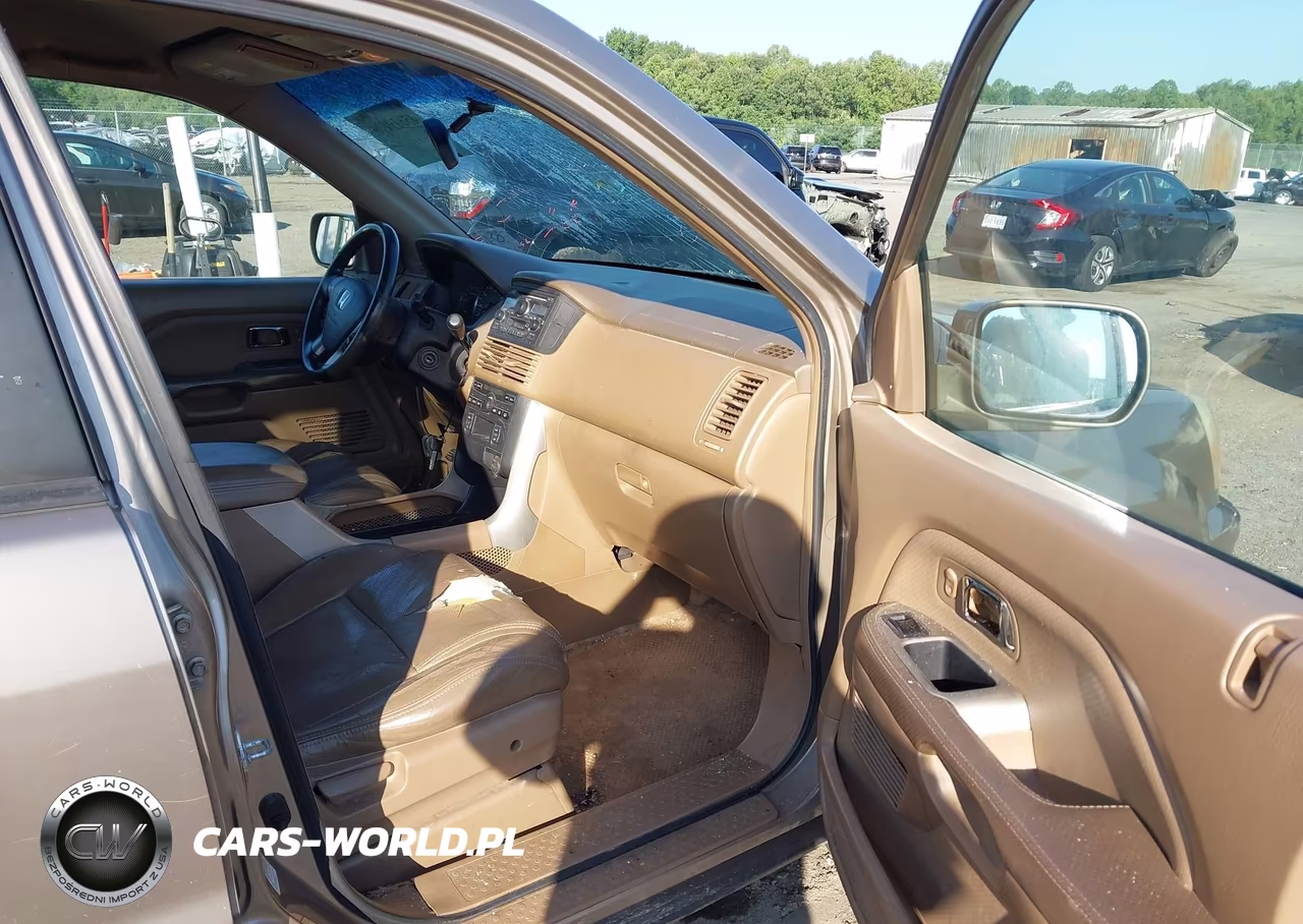 2004 Honda Pilot Ex-L VIN:2HKYF18544H622715 - 5