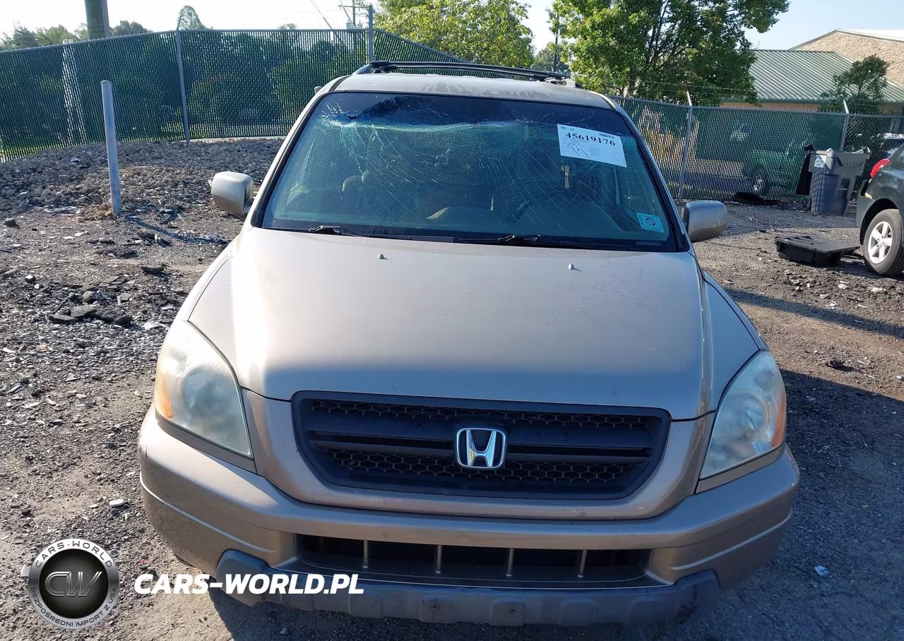 2004 Honda Pilot Ex-L VIN:2HKYF18544H622715 - 6