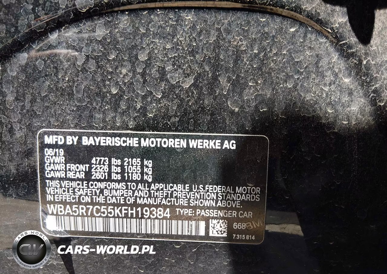 2019 BMW 330I xDrive VIN:WBA5R7C55KFH19384 - 9