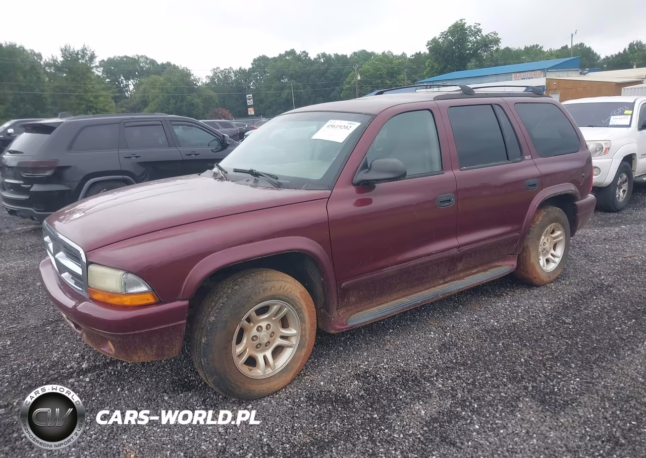 2002 Dodge Durango Slt VIN:1B4HR48N42F216639 - 2
