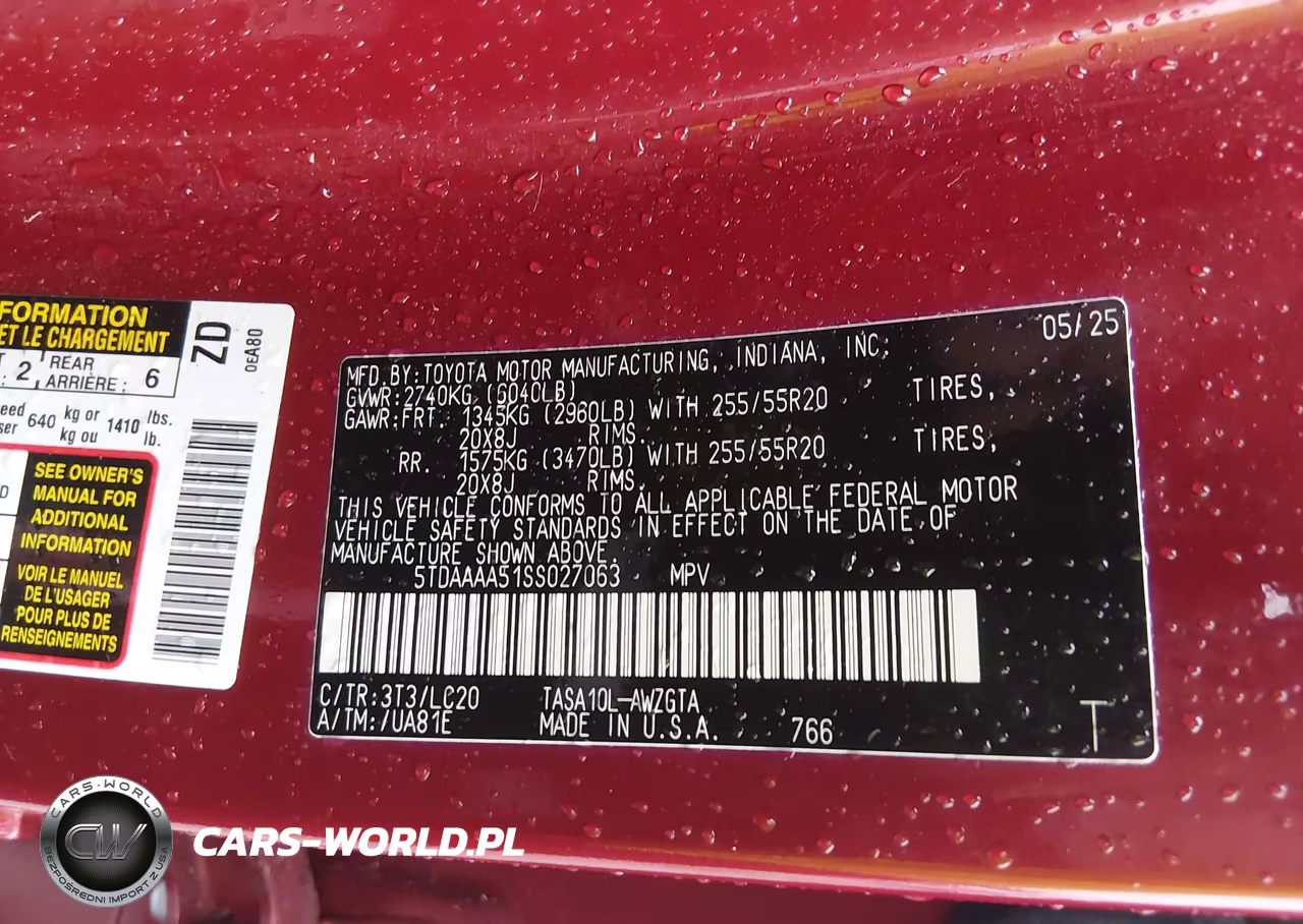 2025 Toyota Grand Highlander Limited VIN:5TDAAAA51SS027063 - 9