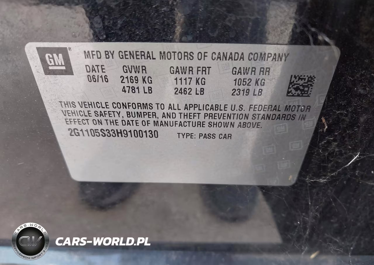 2017 Chevrolet Impala 1Lt VIN:2G1105S33H9100130 - 9