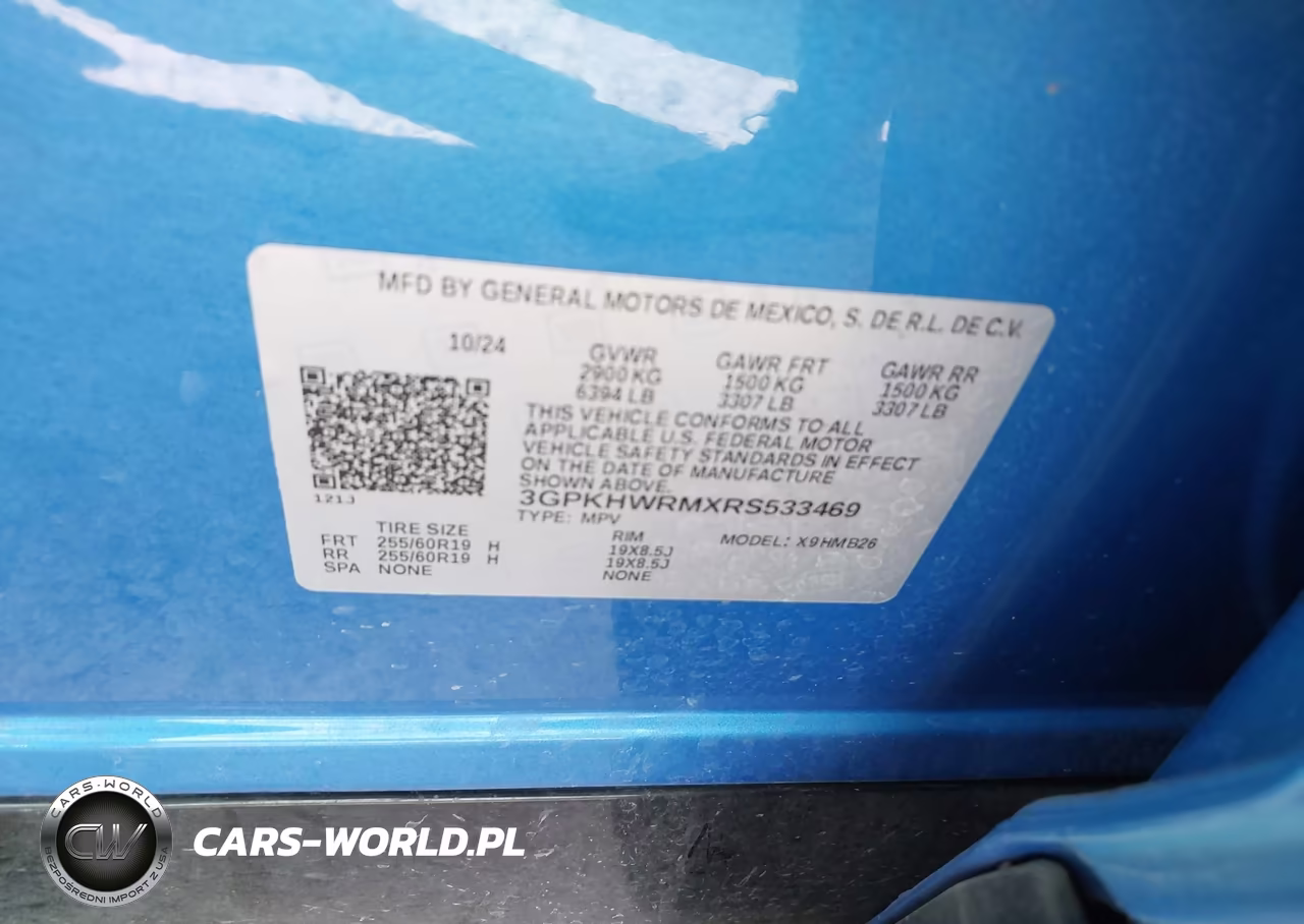 2024 Honda Prologue Touring VIN:3GPKHWRMXRS533469 - 9