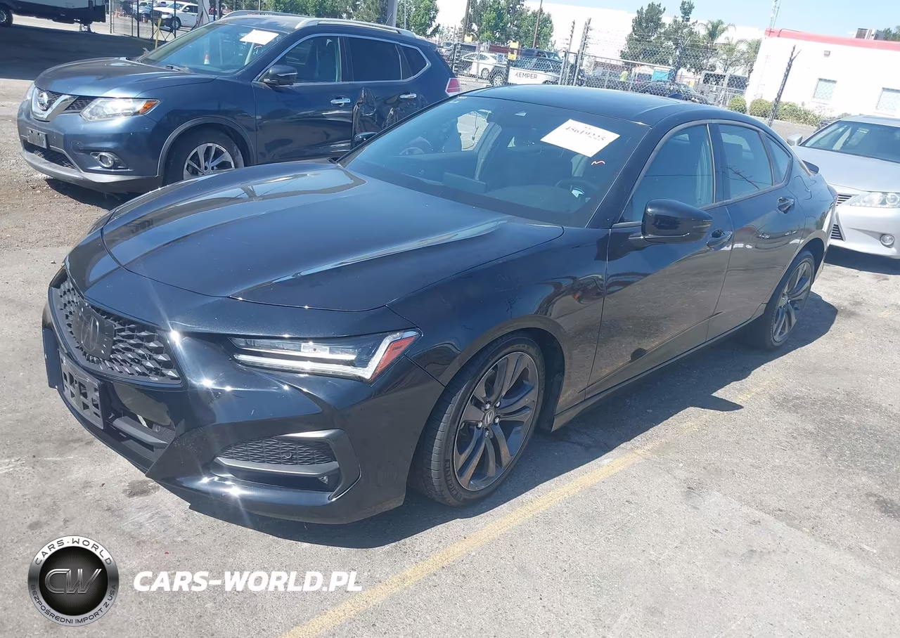 2022 Acura Tlx A-Spec Package VIN:19UUB6F57NA001845 - 2