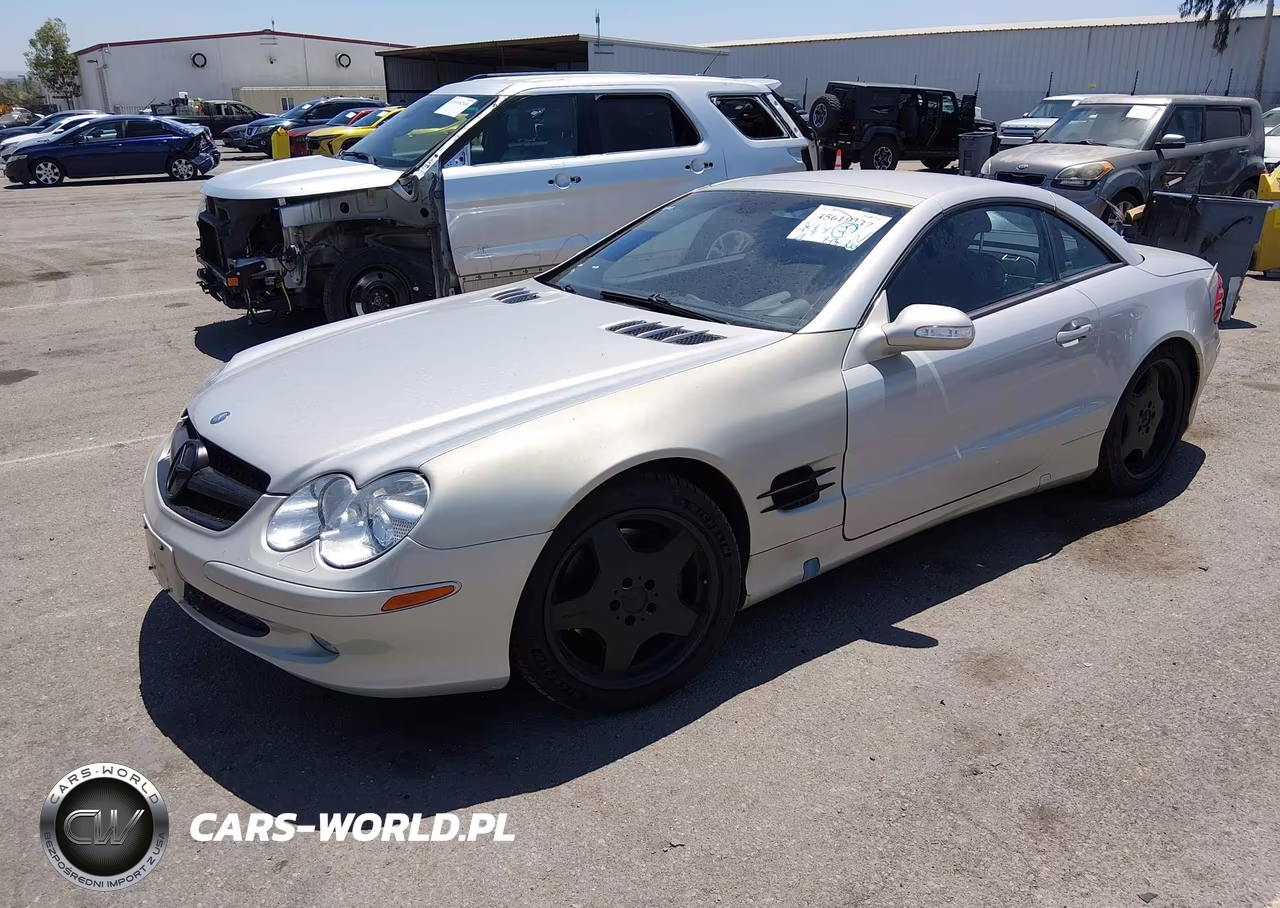 2003 Mercedes-Benz Sl 500 VIN:WDBSK75F53F009897 - 2