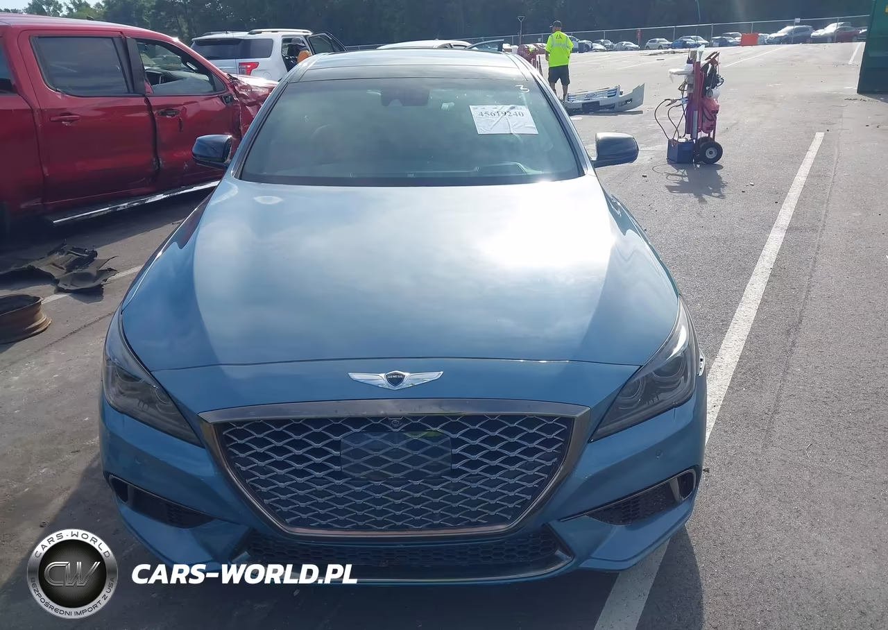 2018 Genesis G80 3.3T Sport VIN:KMHGN4JB6JU248654 - 12