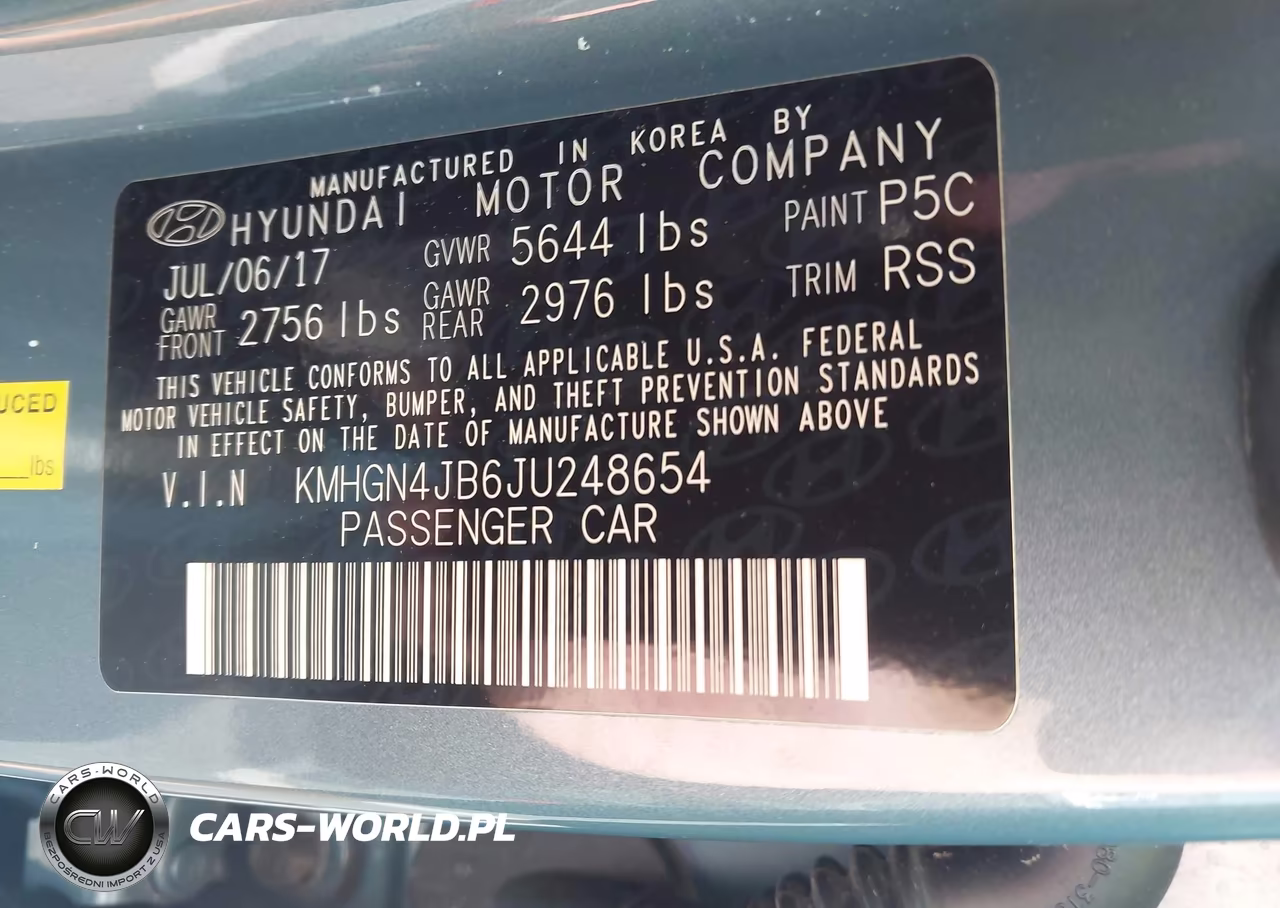 2018 Genesis G80 3.3T Sport VIN:KMHGN4JB6JU248654 - 9