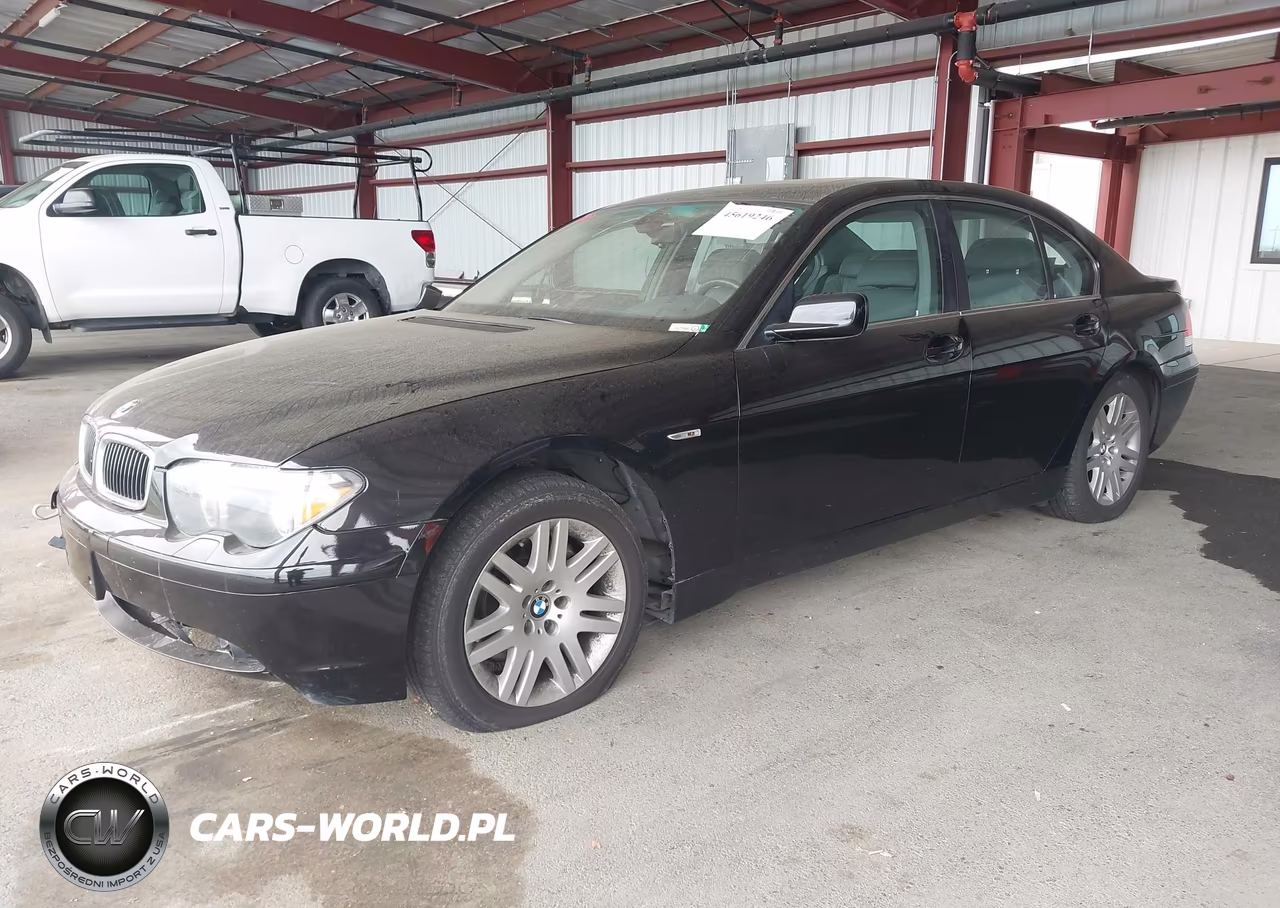2002 BMW 745I VIN:WBAGL63432DP54588 - 2