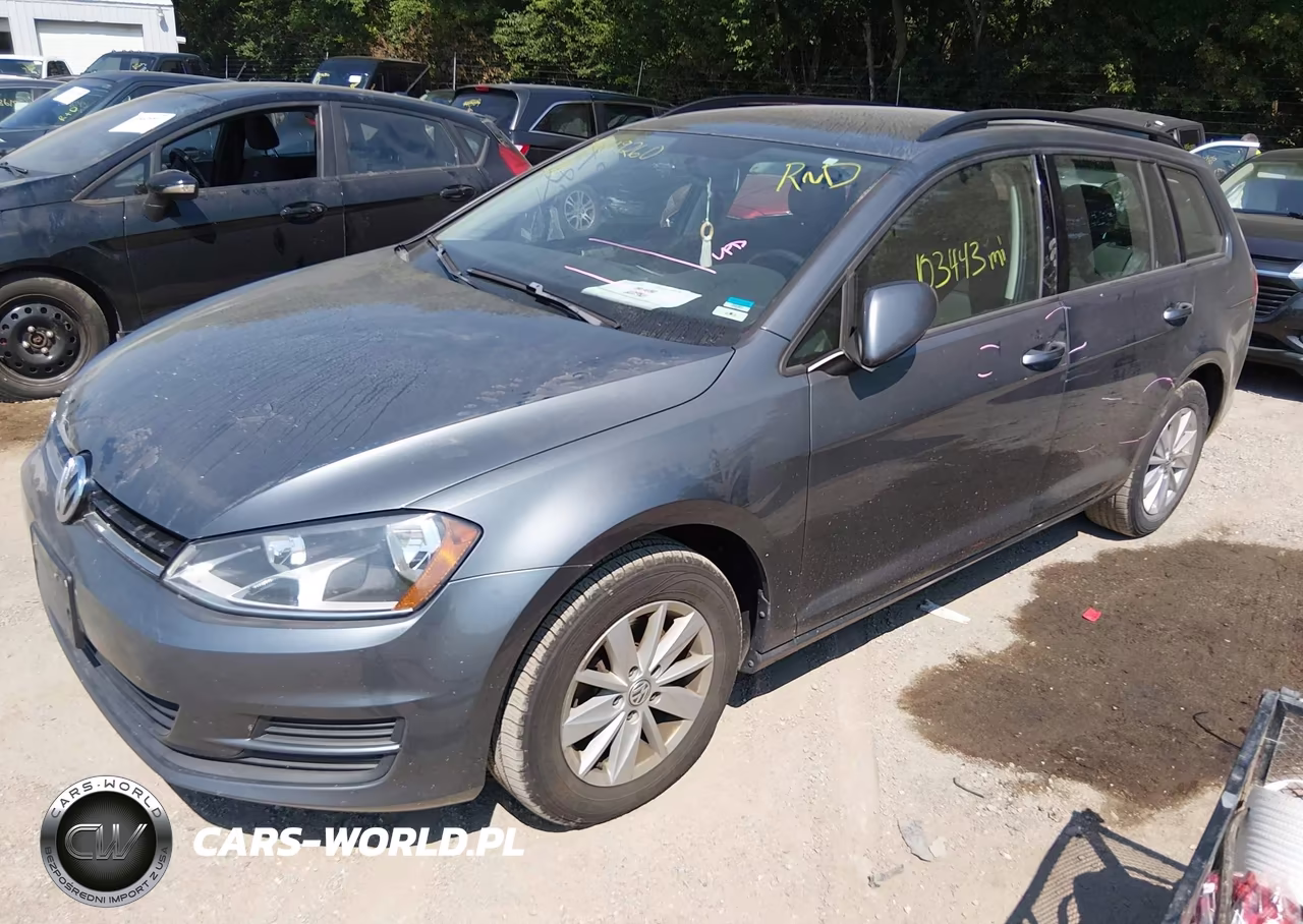 2016 Volkswagen Golf Sportwagen Tsi S 4-Door VIN:3VWC17AU2GM513680 - 2