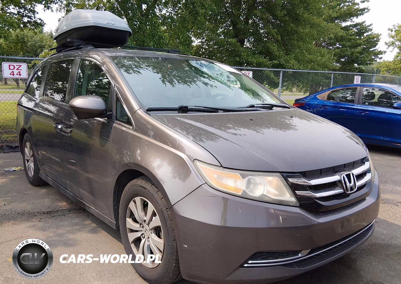 2015 Honda Odyssey Ex-L VIN:5FNRL5H68FB013223 - 1
