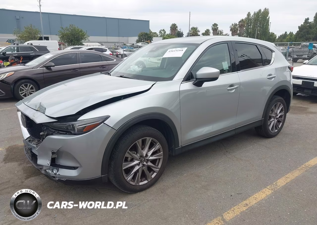 2020 Mazda Cx-5 Grand Touring VIN:JM3KFADMXL0727457 - 2
