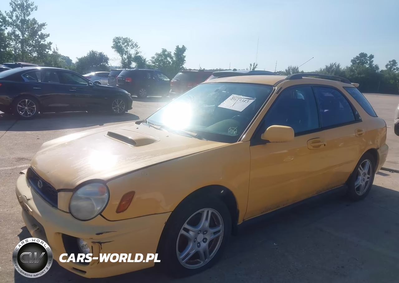 2003 Subaru Impreza Wrx VIN:JF1GG29673H801095 - 2