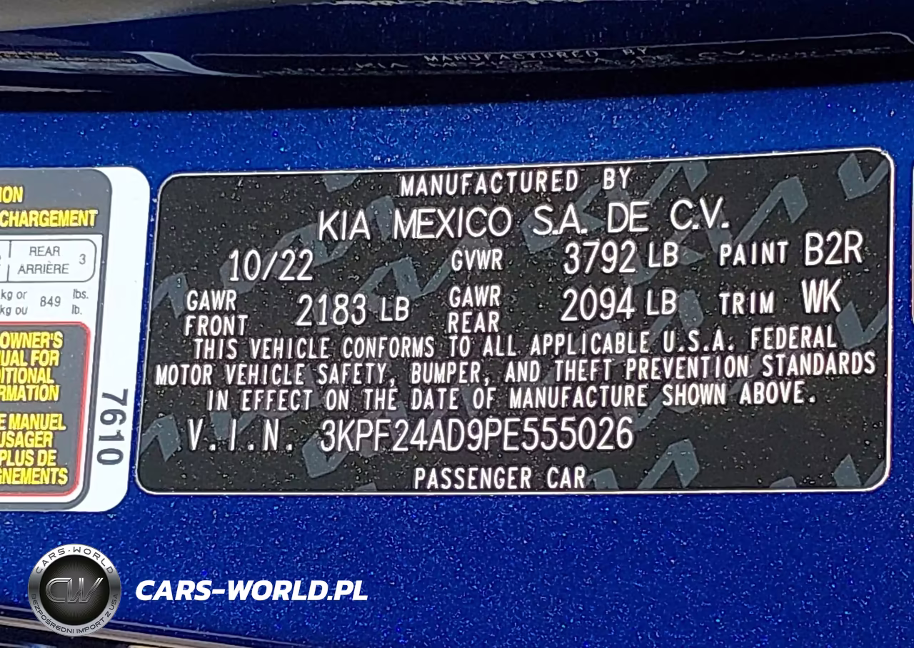 2023 Kia Forte Lxs VIN:3KPF24AD9PE555026 - 9