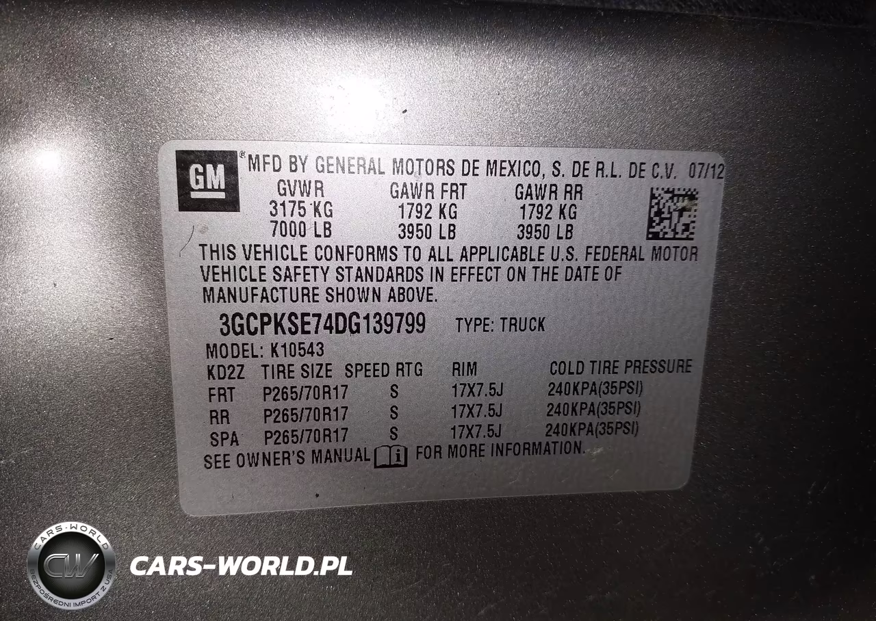 2013 Chevrolet Silverado 1500 Lt VIN:3GCPKSE74DG139799 - 9