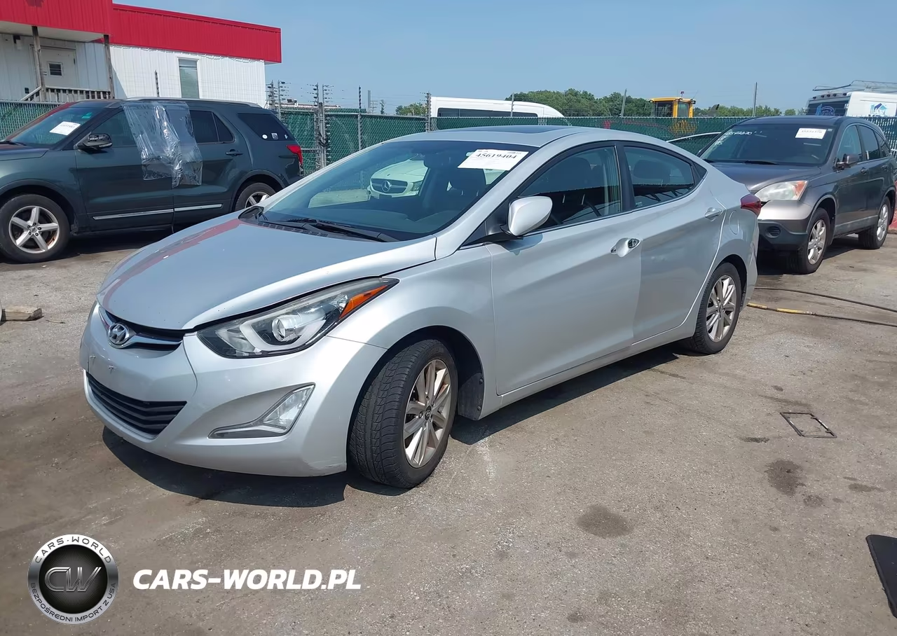 2015 Hyundai Elantra Se VIN:KMHDH4AE7FU393391 - 2