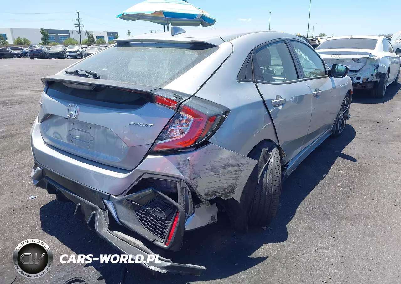 2021 Honda Civic Sport VIN:SHHFK7H45MU423022 - 4
