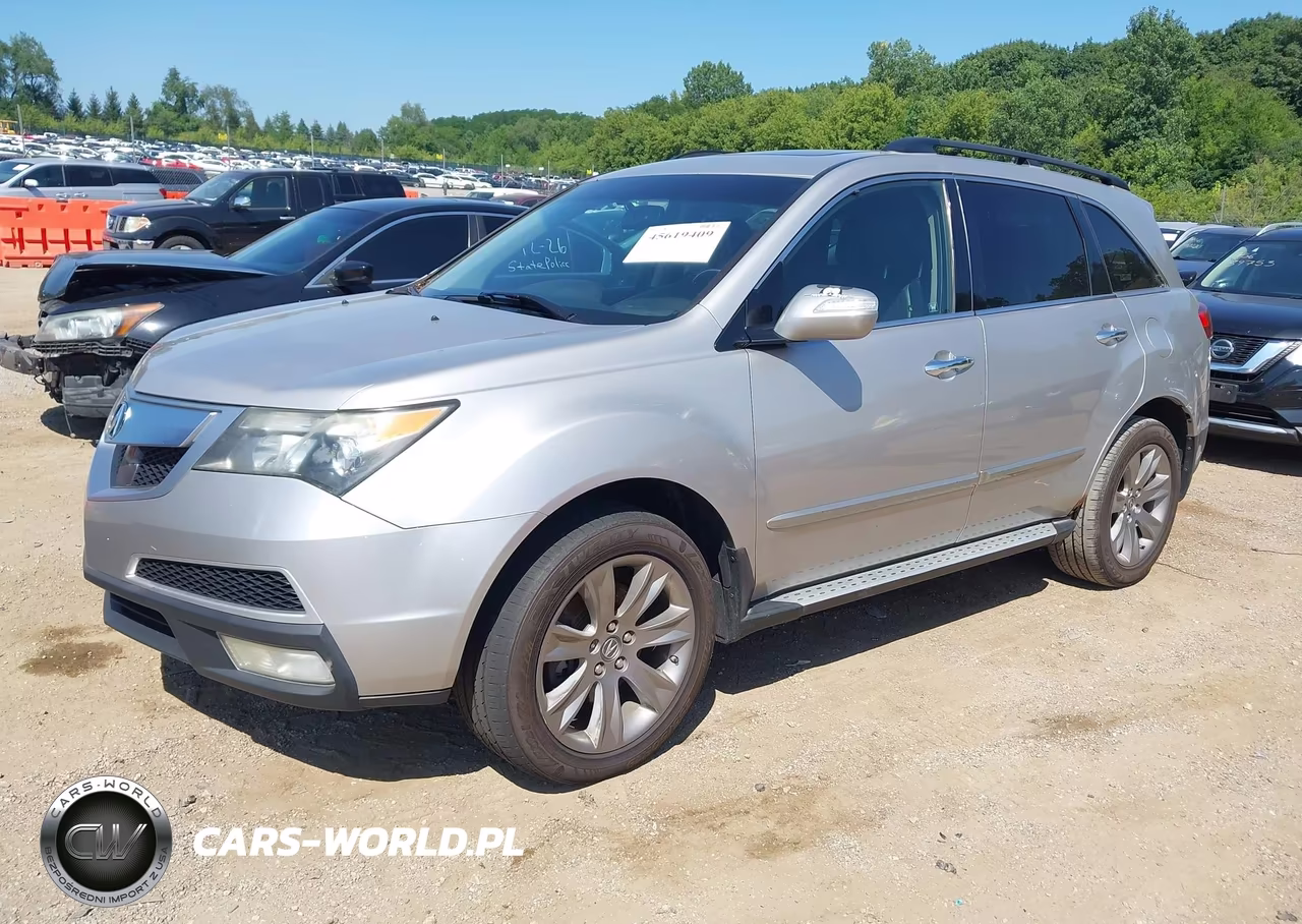 2012 Acura Mdx Advance Package VIN:2HNYD2H63CH520635 - 2