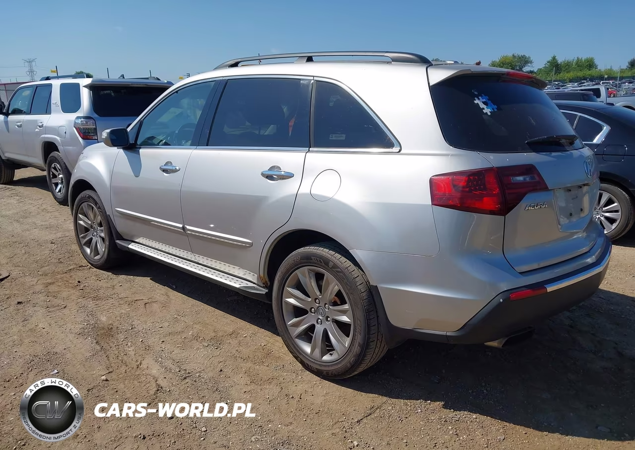 2012 Acura Mdx Advance Package VIN:2HNYD2H63CH520635 - 3