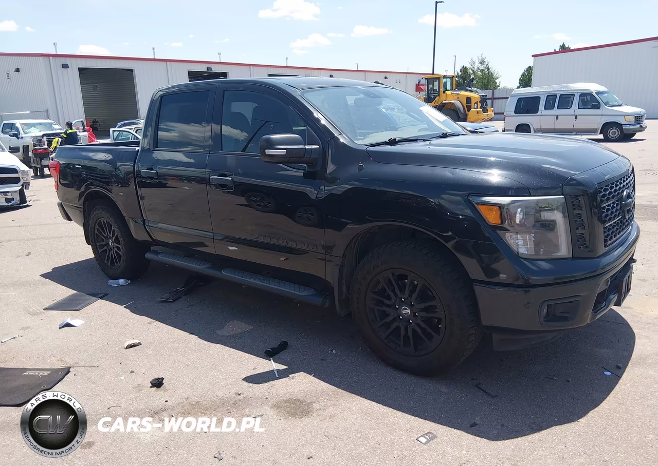 2018 Nissan Titan Sv VIN:1N6AA1E59JN531288 - 1