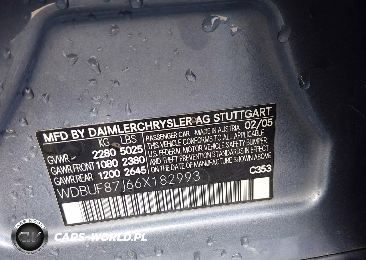 2006 Mercedes-Benz E 350 4Matic VIN:WDBUF87J66X182993 - 9