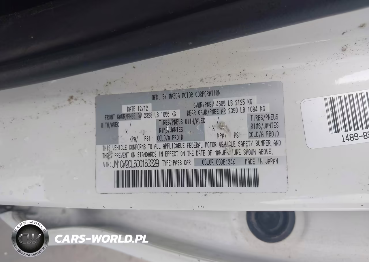 2013 Mazda Mazda5 Touring VIN:JM1CW2CL5D0153329 - 9