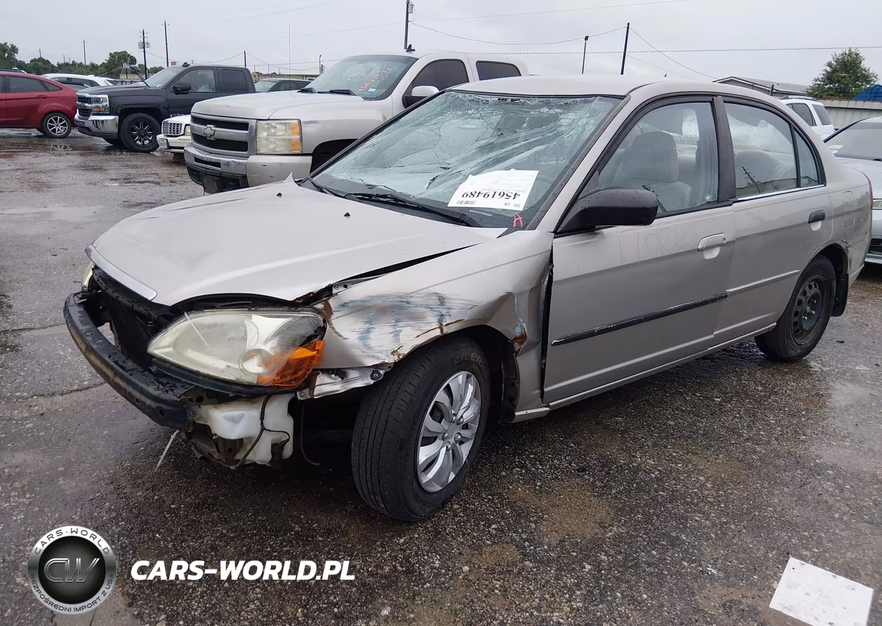 2001 Honda Civic Lx VIN:1HGES165X1L028687 - 2