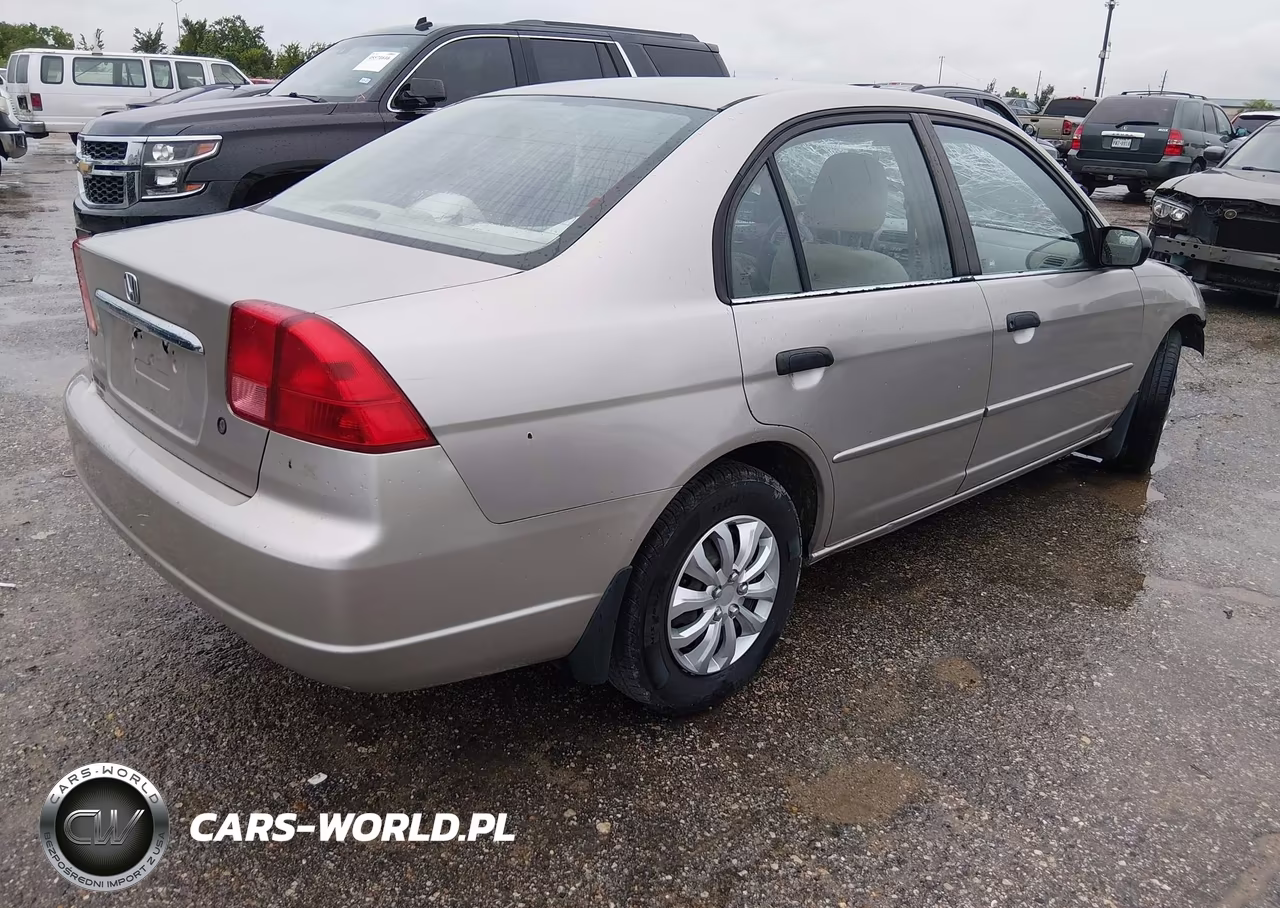 2001 Honda Civic Lx VIN:1HGES165X1L028687 - 4