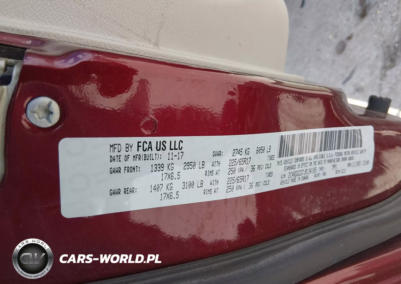 2018 Dodge Grand Caravan Sxt VIN:2C4RDGCG7JR134105 - 9