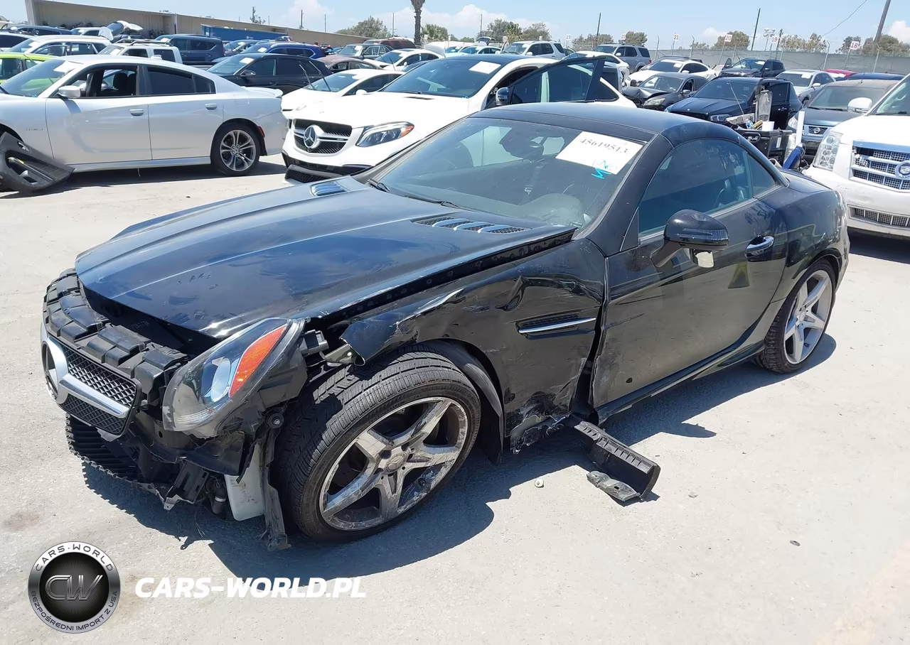 2016 Mercedes-Benz Slk 300 VIN:WDDPK3JA2GF124737 - 2