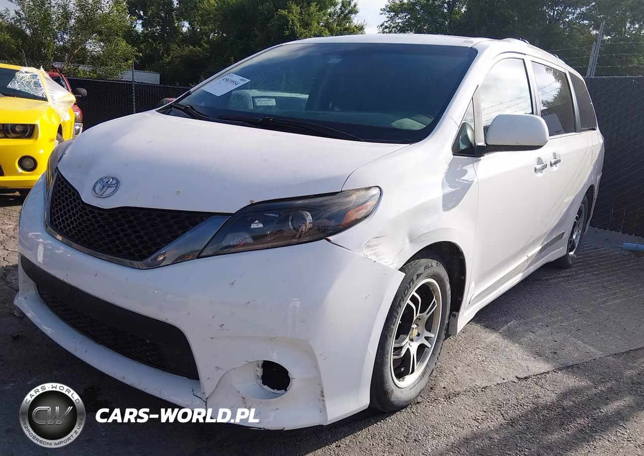 2015 Toyota Sienna Se 8 Passenger VIN:5TDXK3DC0FS620058 - 2