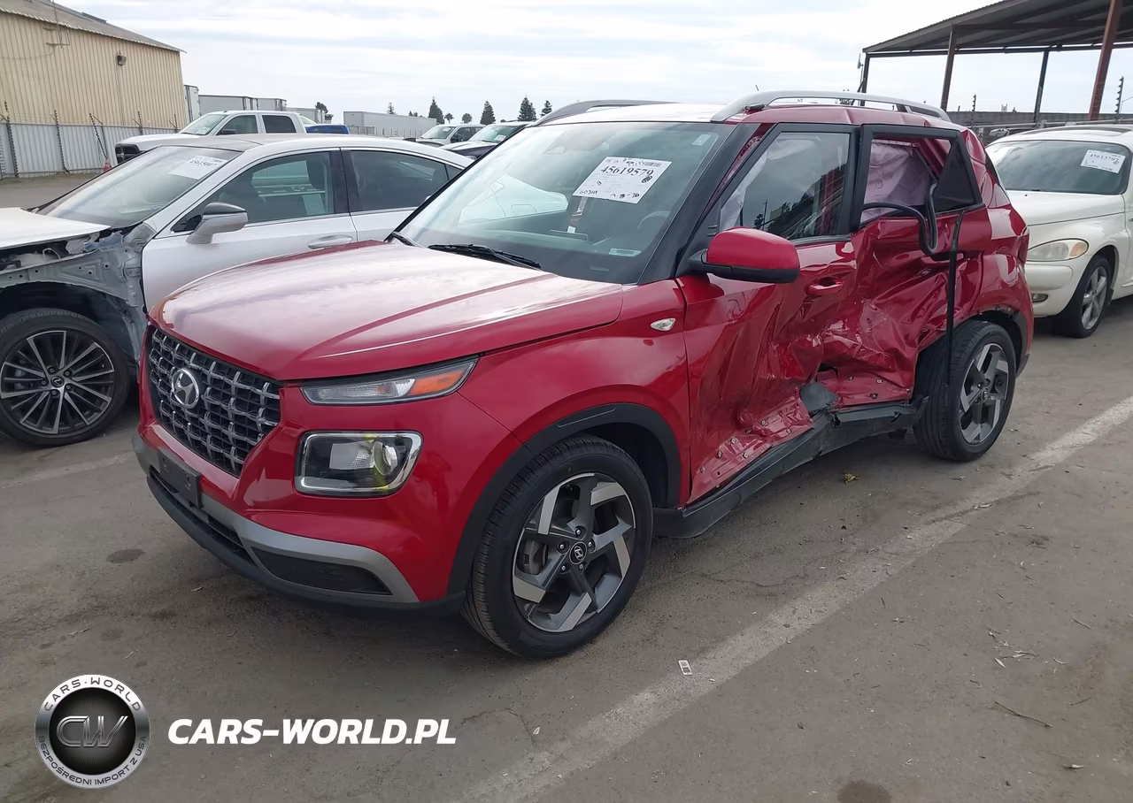 2023 Hyundai Venue Sel VIN:KMHRC8A31PU215648 - 2