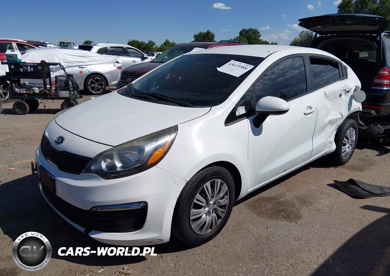2017 Kia Rio Lx VIN:KNADM4A35H6035497 - 2