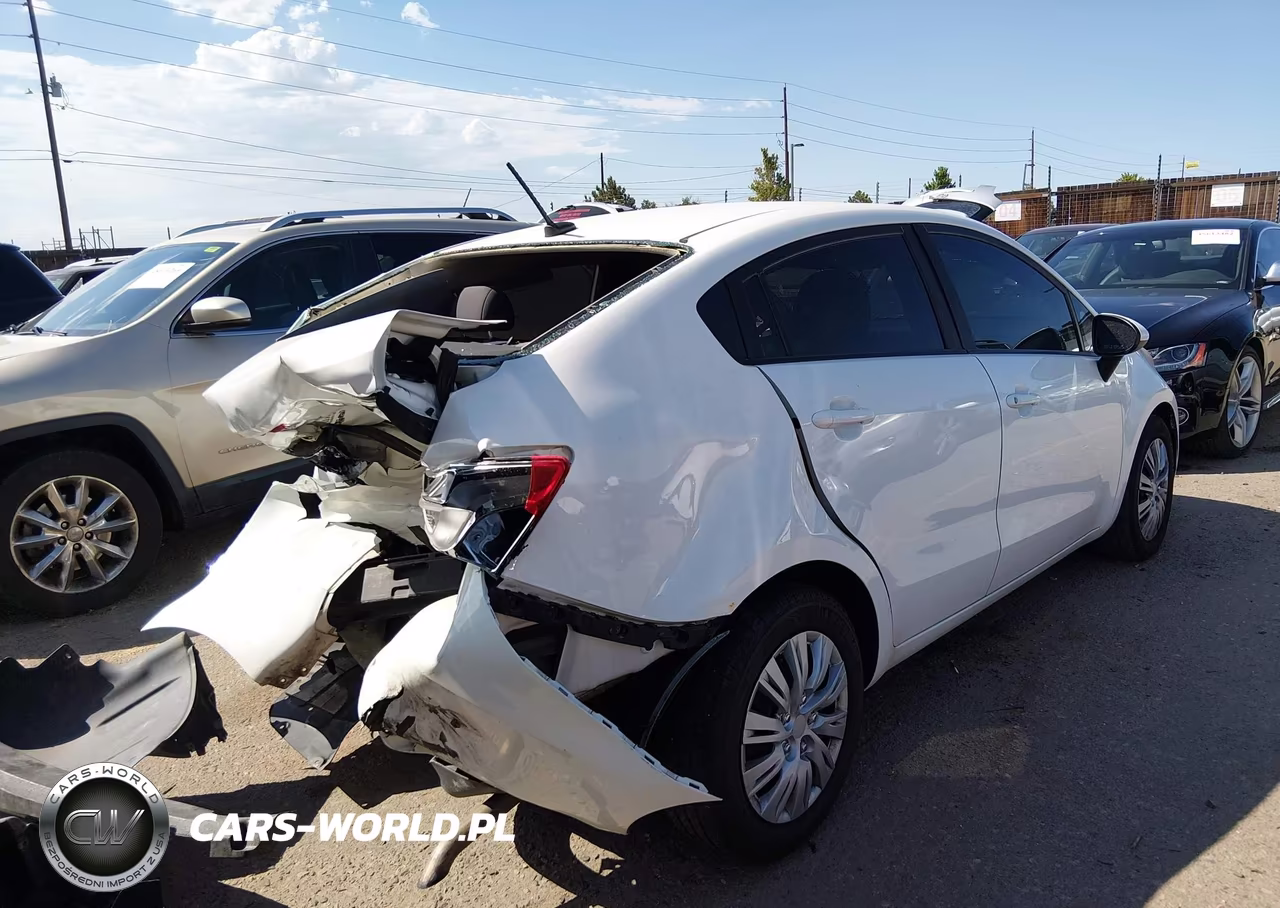 2017 Kia Rio Lx VIN:KNADM4A35H6035497 - 4