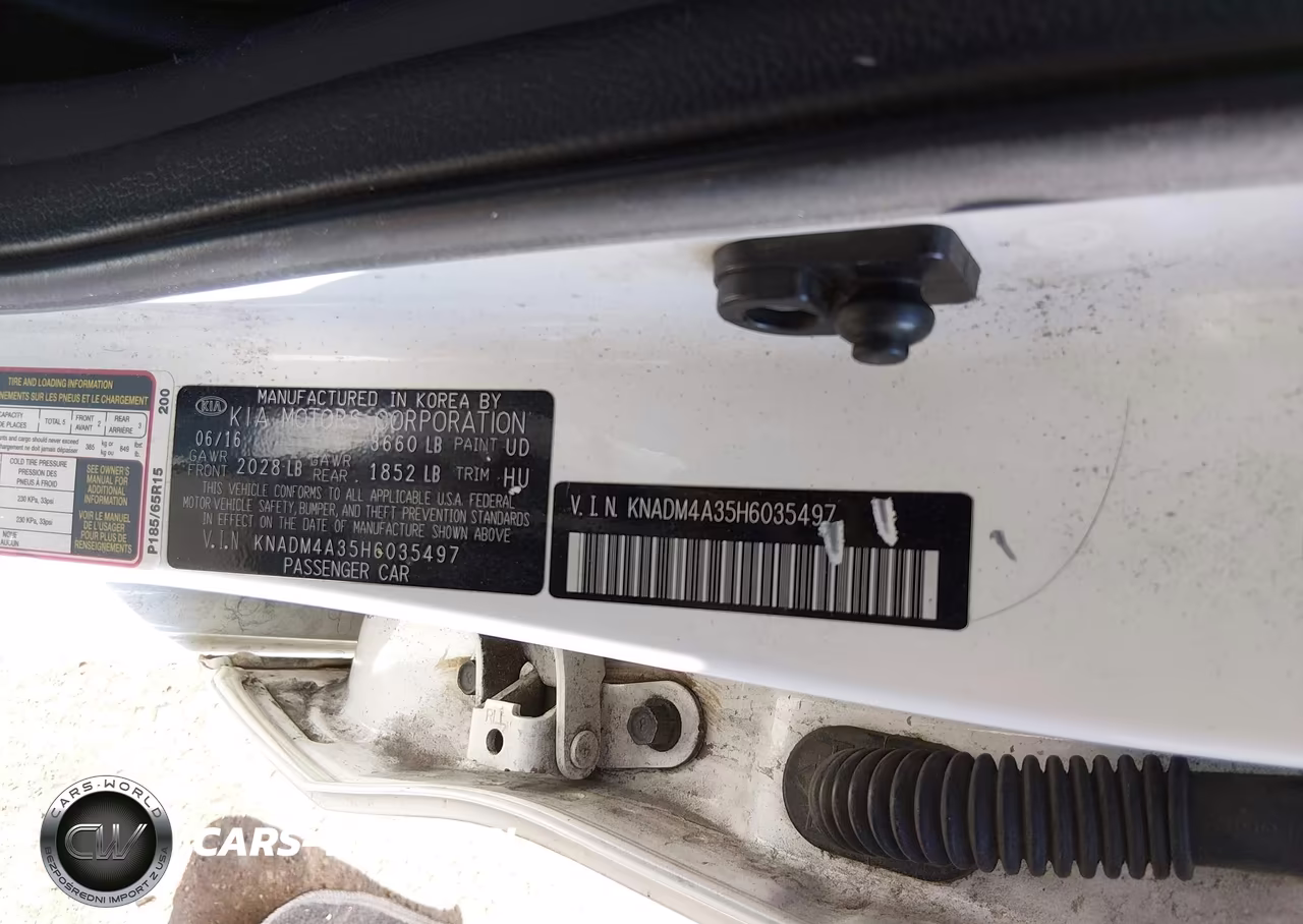 2017 Kia Rio Lx VIN:KNADM4A35H6035497 - 9