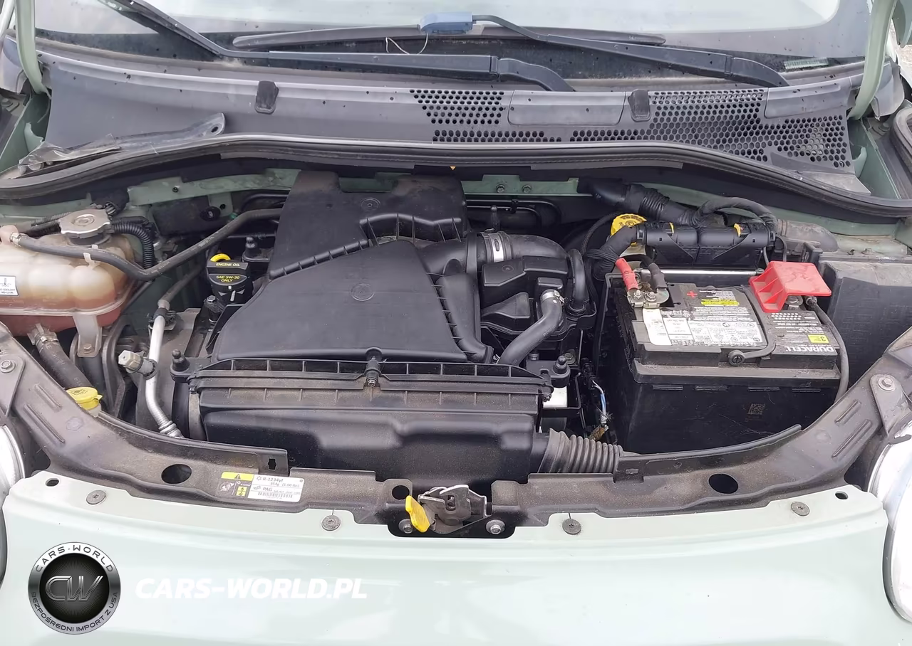 2015 Fiat 500 VIN:3C3CFFAR5FT624405 - 10