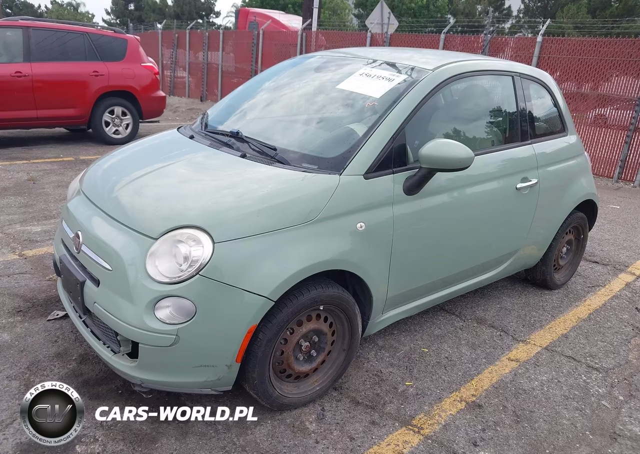 2015 Fiat 500 VIN:3C3CFFAR5FT624405 - 2