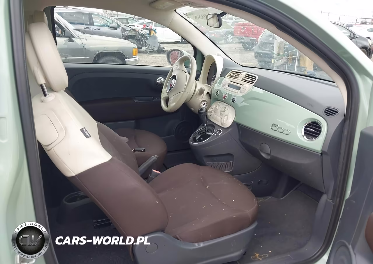 2015 Fiat 500 VIN:3C3CFFAR5FT624405 - 5