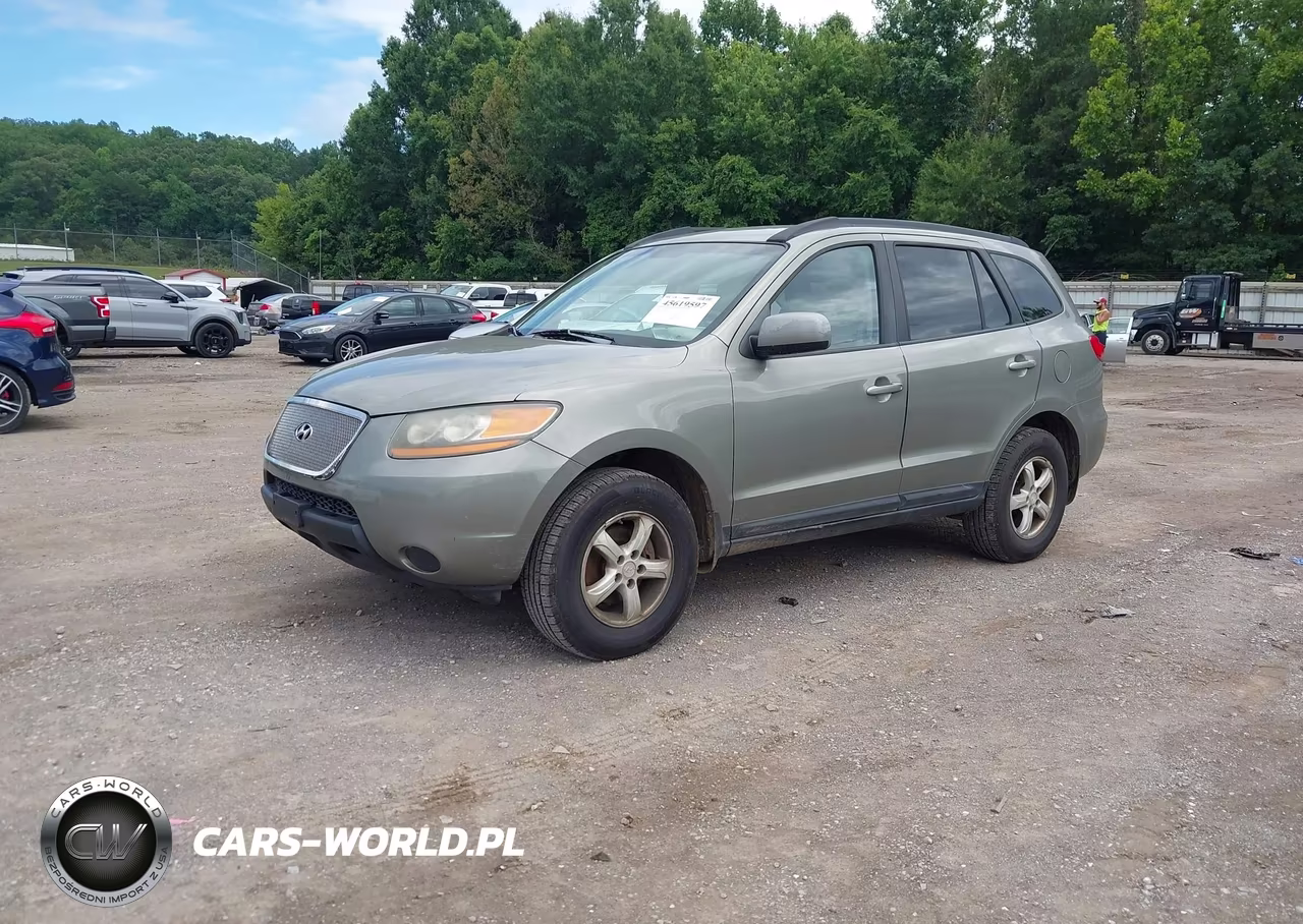 2008 Hyundai Santa Fe Gls VIN:5NMSG73DX8H142167 - 2