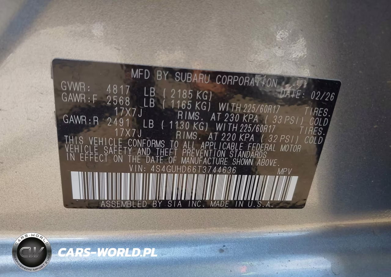 2026 Subaru Crosstrek Premium VIN:4S4GUHD66T3744636 - 9