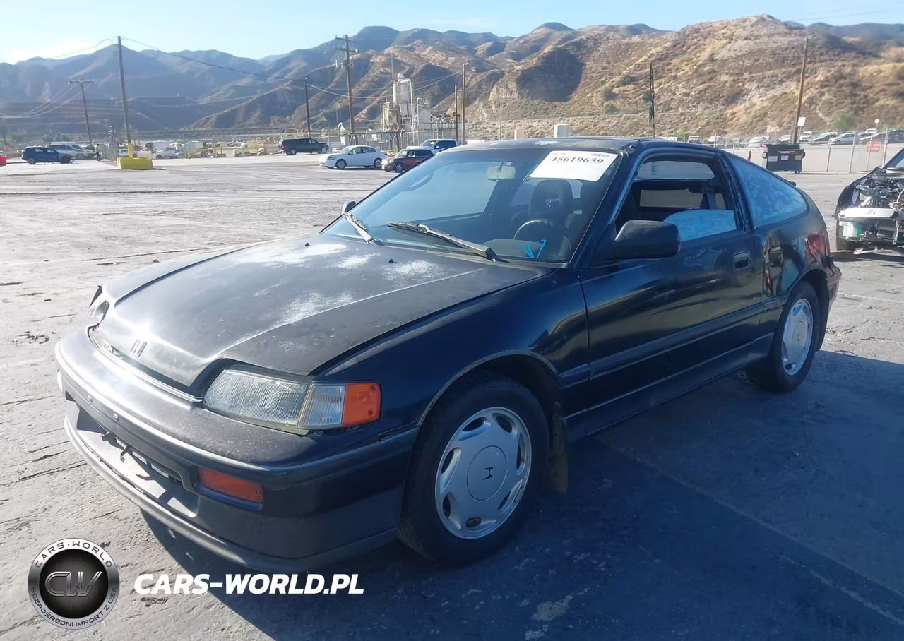 1989 Honda Civic 1500 Crx Si VIN:JHMED9367KS000582 - 2