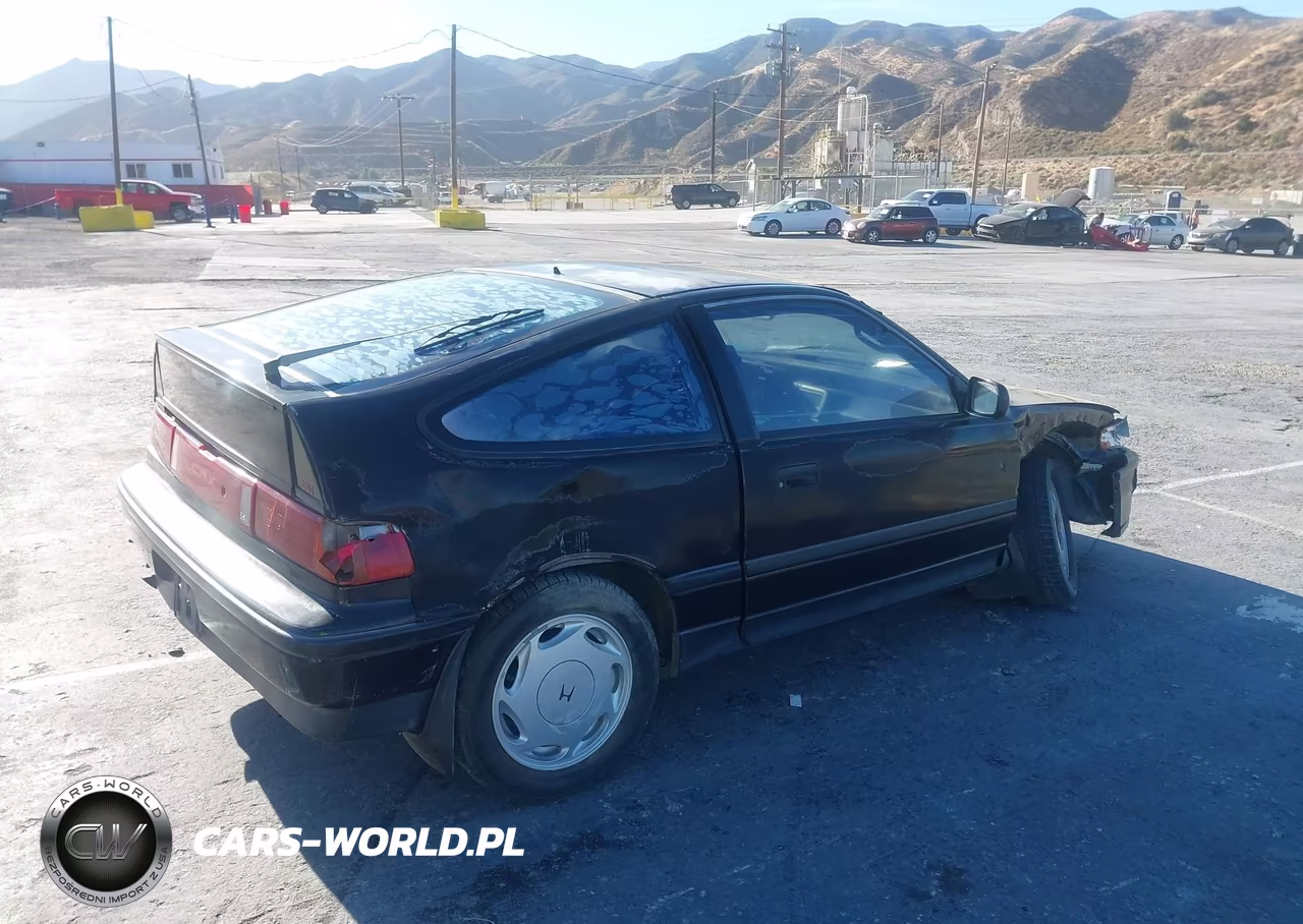 1989 Honda Civic 1500 Crx Si VIN:JHMED9367KS000582 - 4